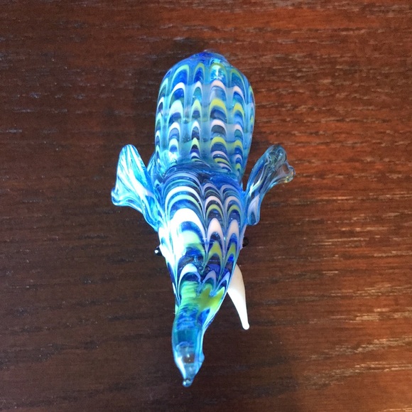 Cute Handblown Glass Elephant - Picture 5 of 6